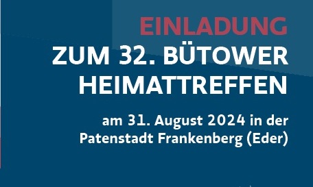 Bütower-Treffen am 31.08.